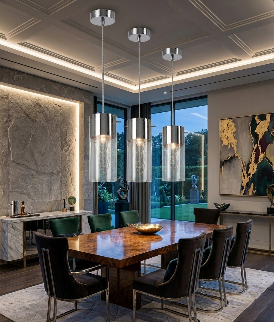 Verre Designer Collection Light Pendant