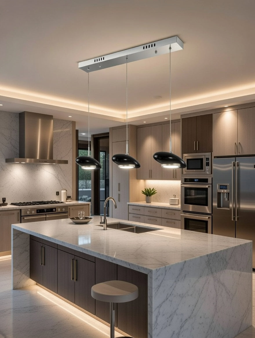 Etoile designer collection chandelier 3 light pendant