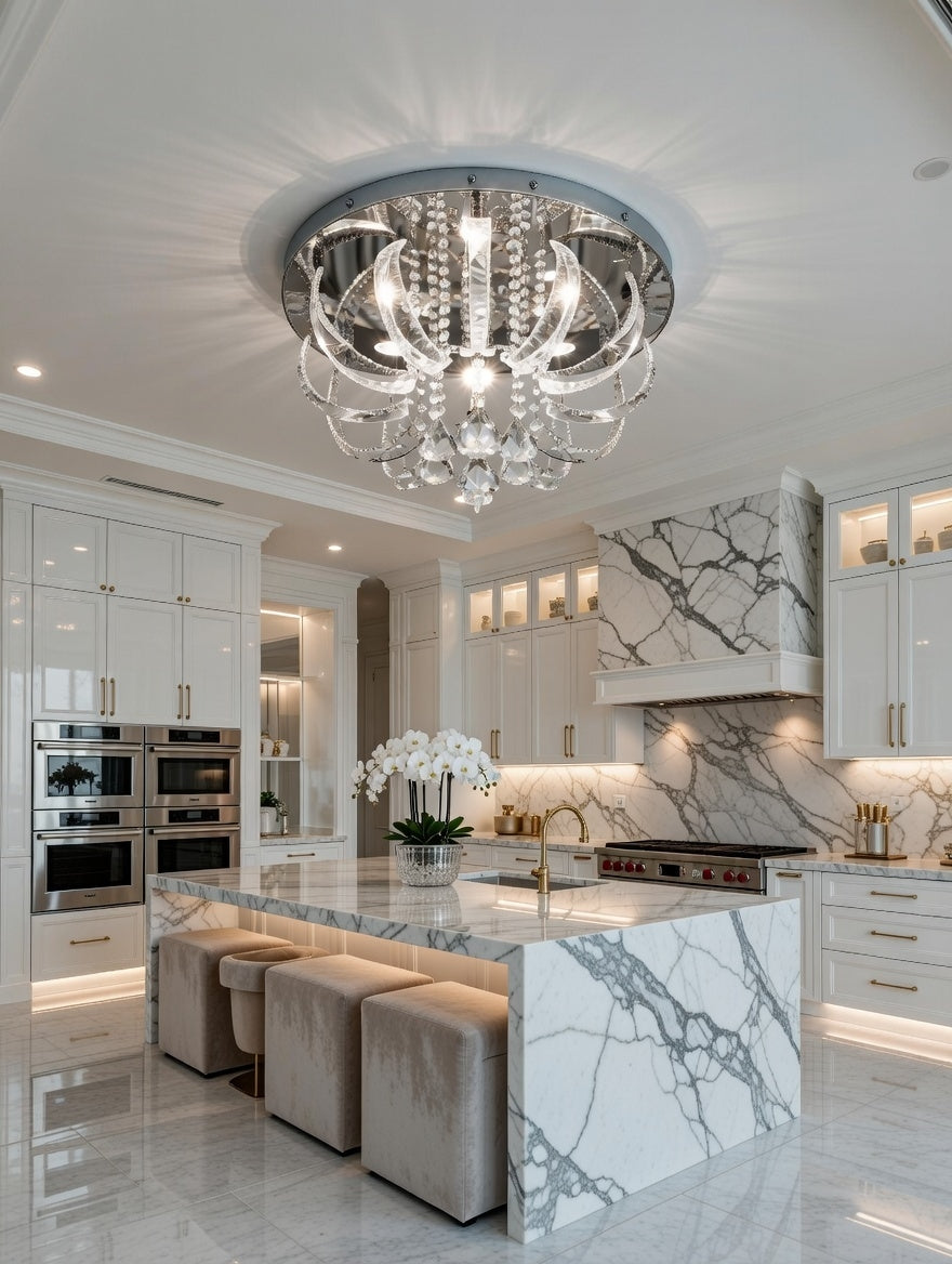 Monarch Crystal Crown chandelier