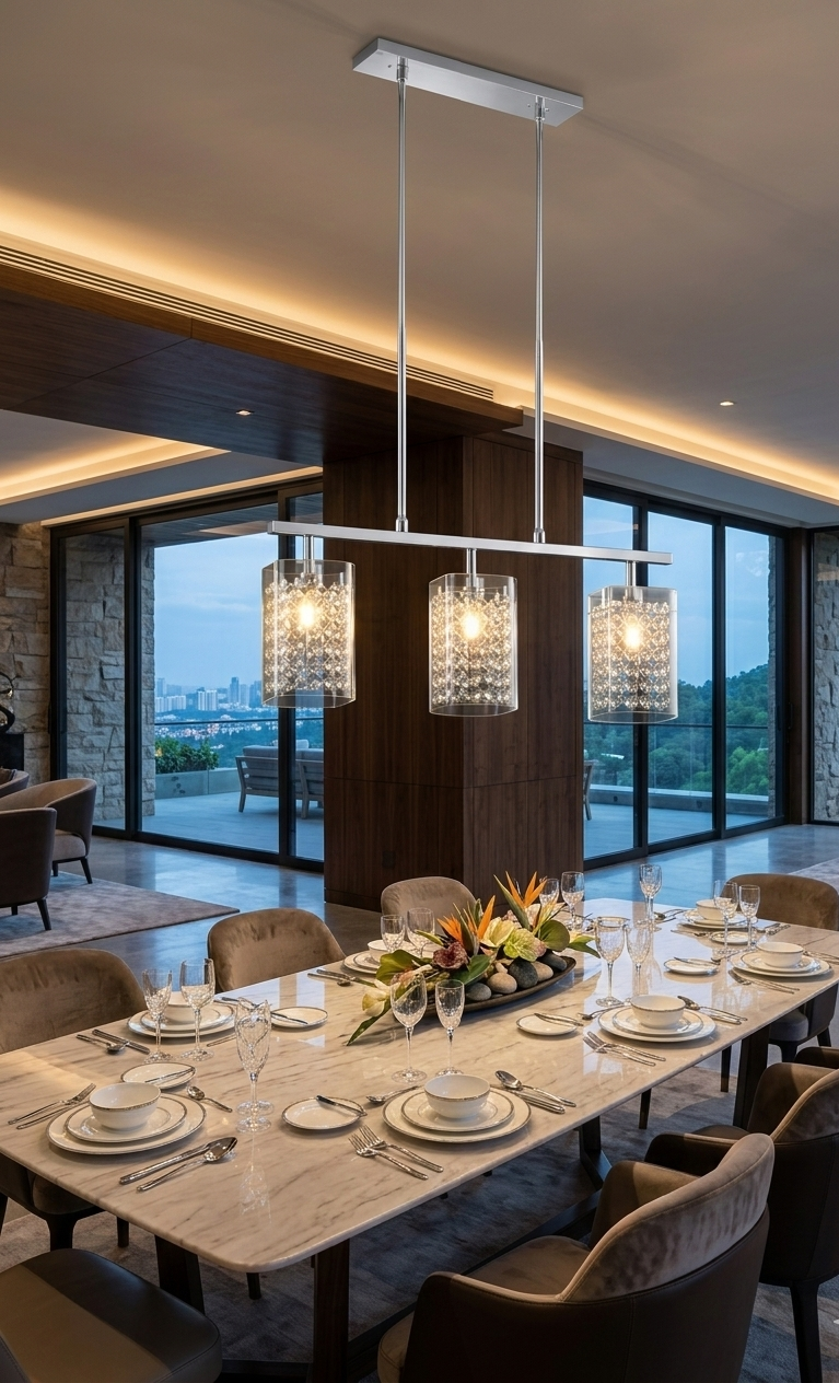 Luce di Cristallo Pendant Chandelier 