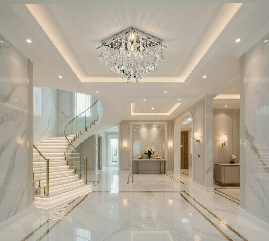 The Milano Radiance Crystal Chandelier
