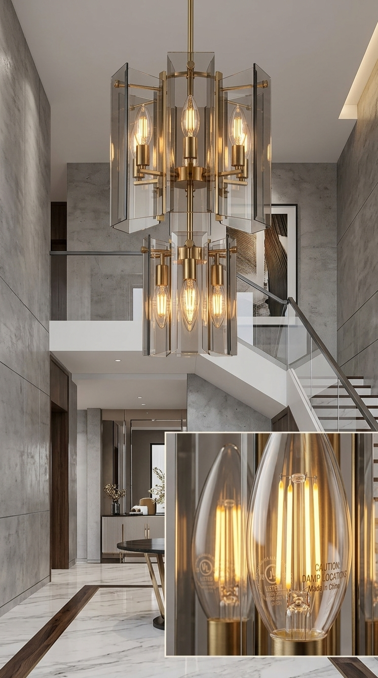 Bright Or 4W Dimmable LED Filament Candelabra Bulb (2700K)
