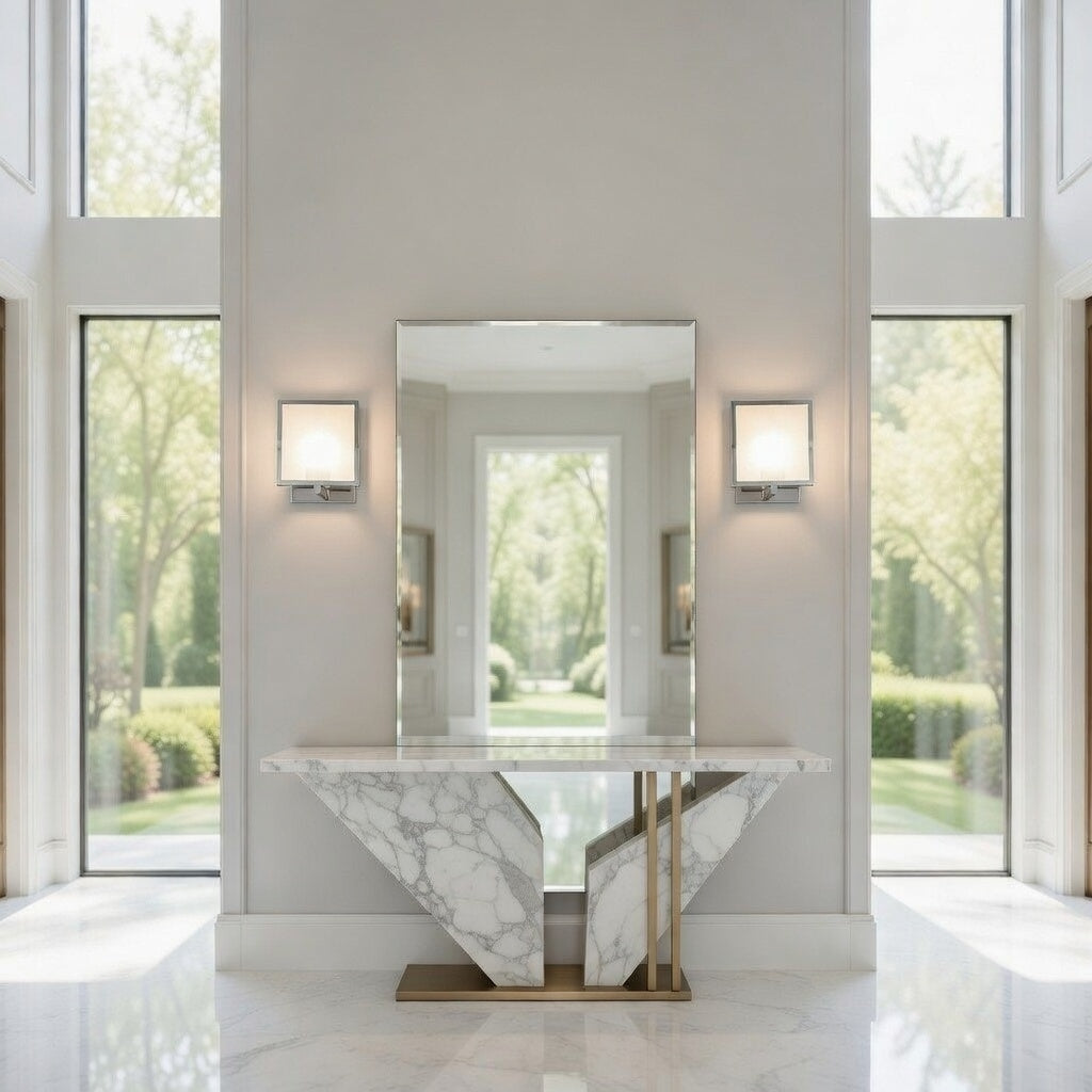 Lumière Carrée-A Modern European Glow wall sconce
