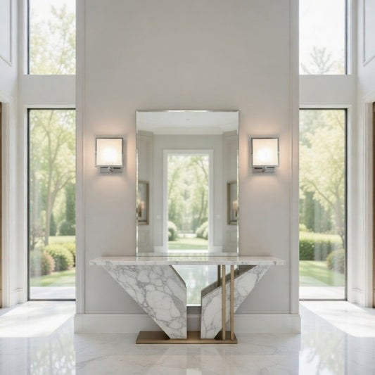 Lumière Carrée-A Modern European Glow wall sconce
