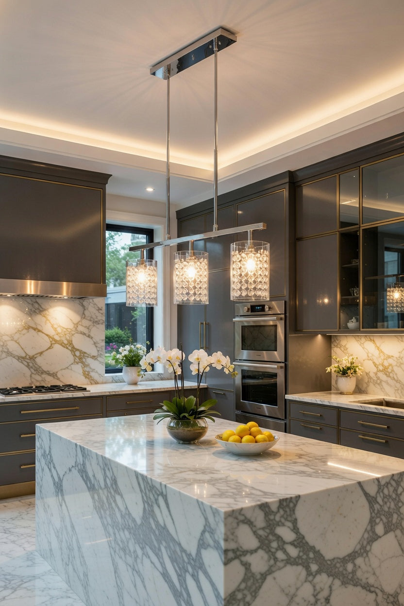 Luce di Cristallo Pendant Chandelier 
