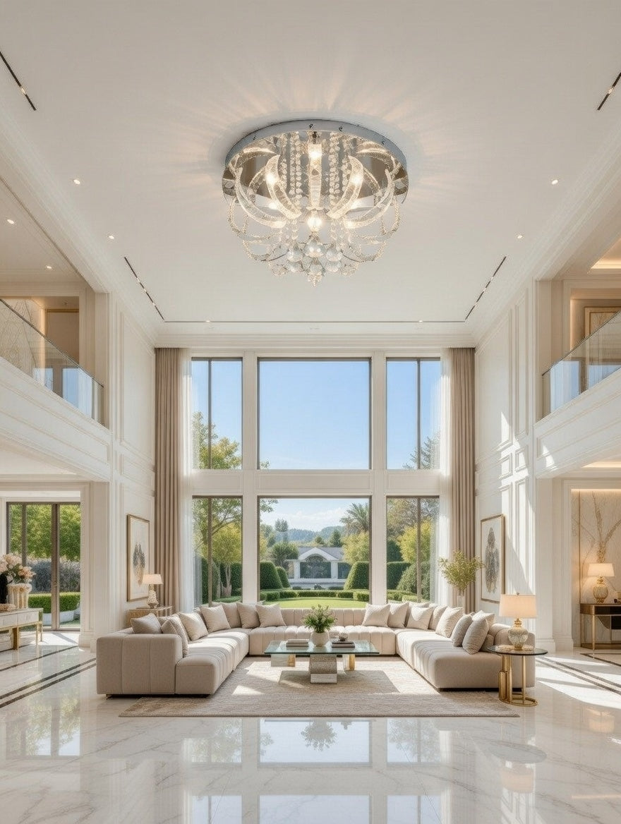 Monarch Crystal Crown chandelier