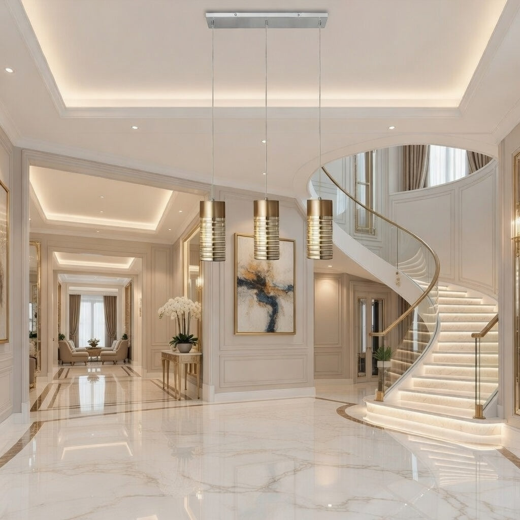 Zuni 3 light pendant