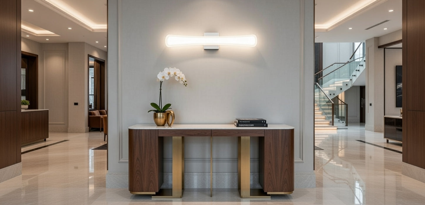 Silhouette 30” Contemporary Wall Light