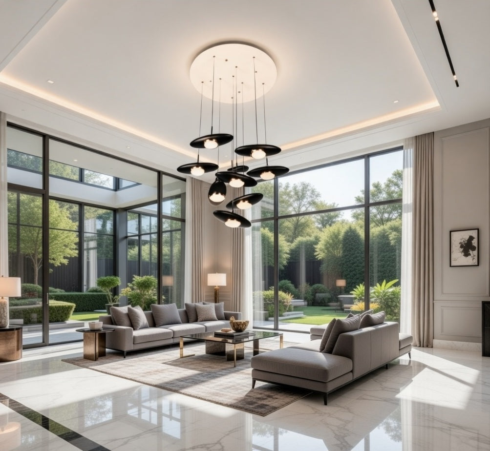 Zen  collection chandelier 9 light