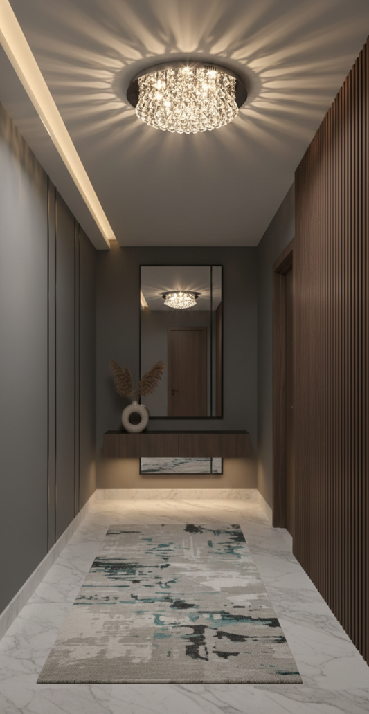 Pyramid  Elegante crystal chandelier