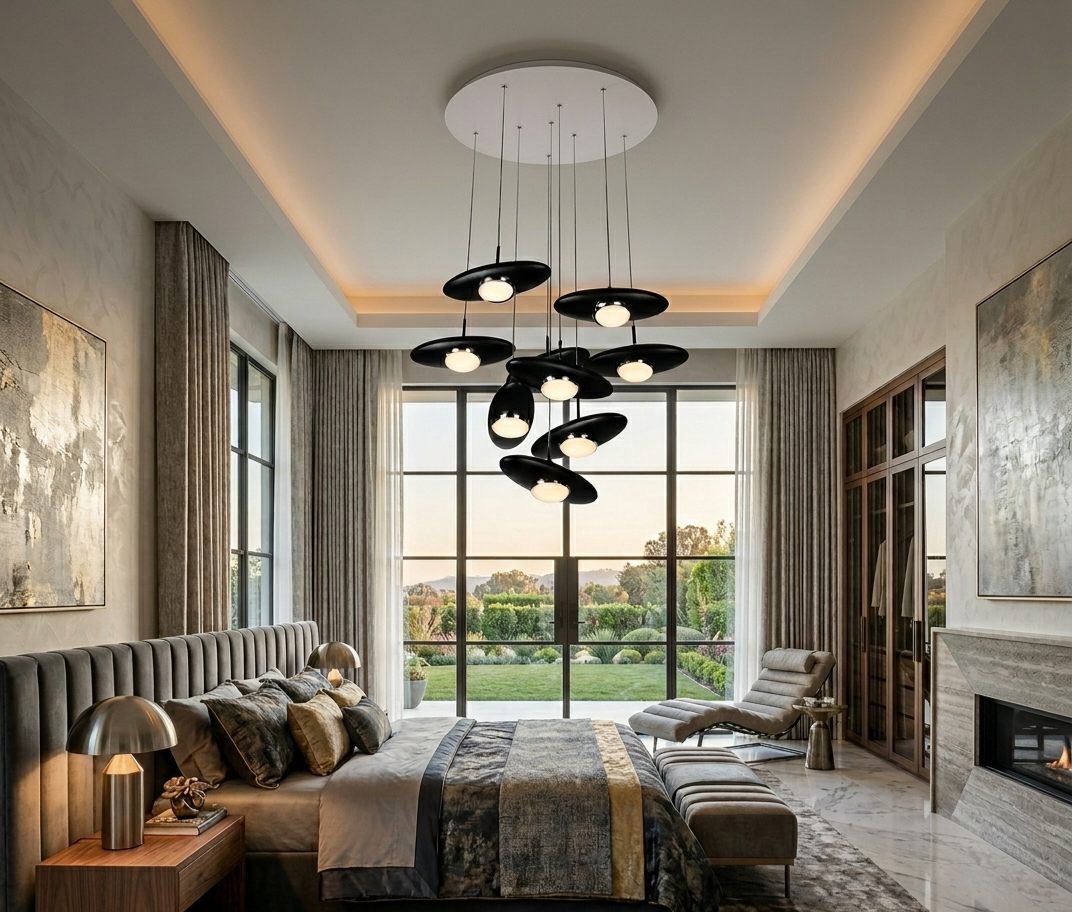 Zen  collection chandelier 9 light