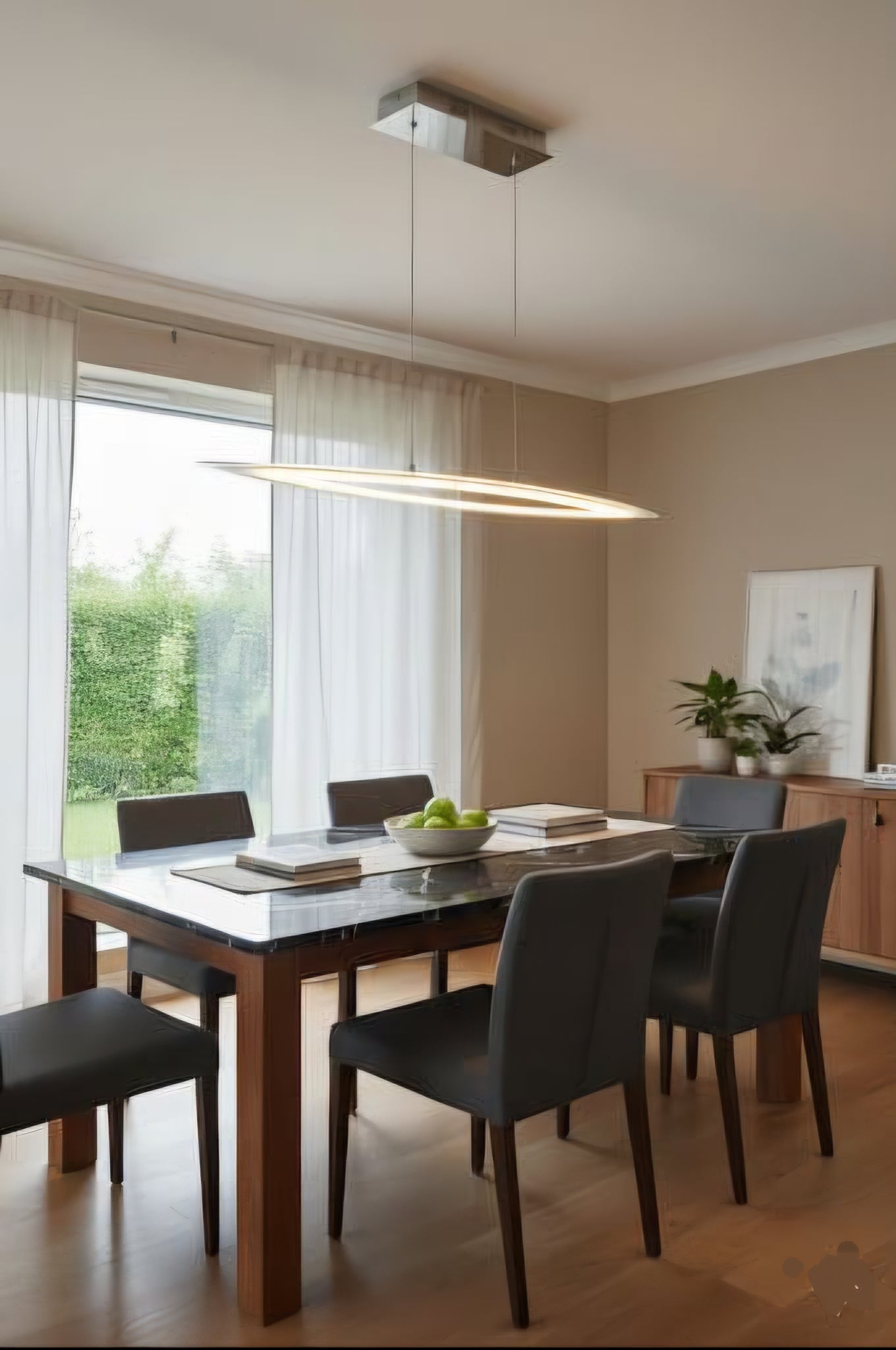 Montmartre chromed metal chandelier