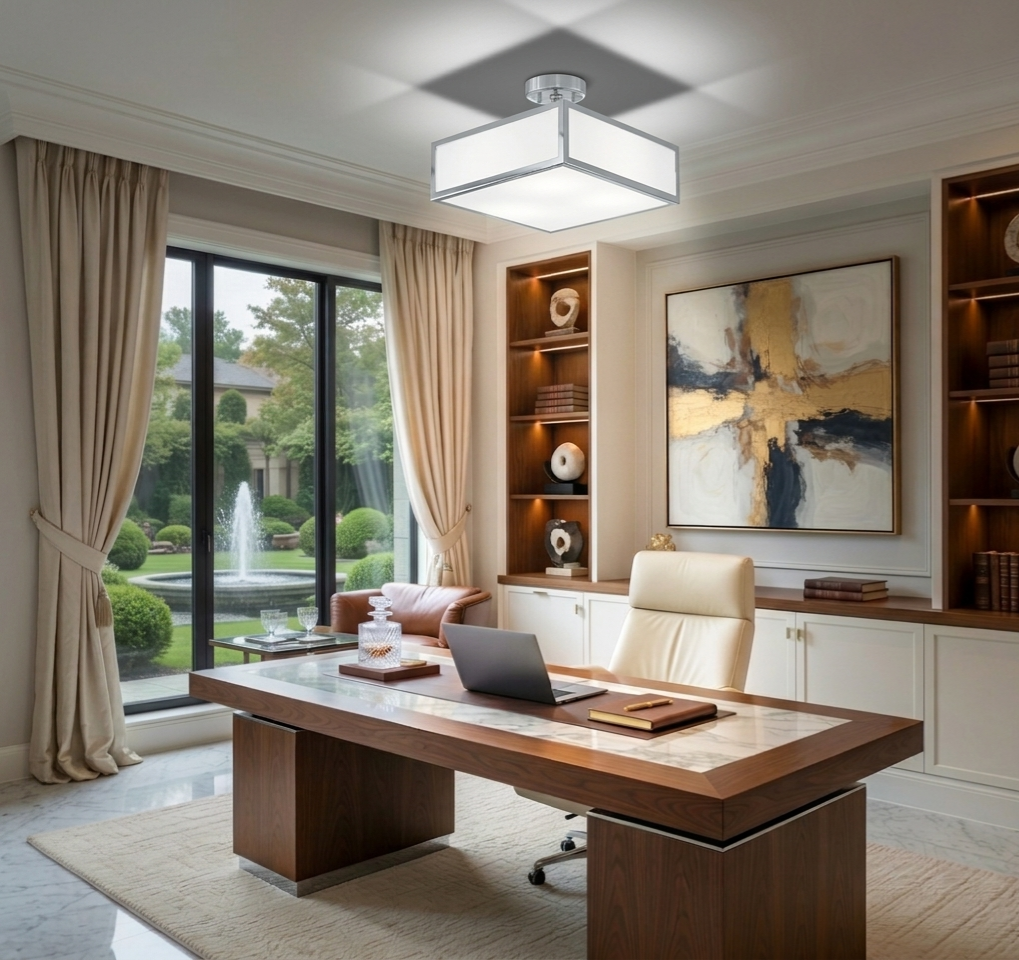 Seine Semi-flush mount light fixture